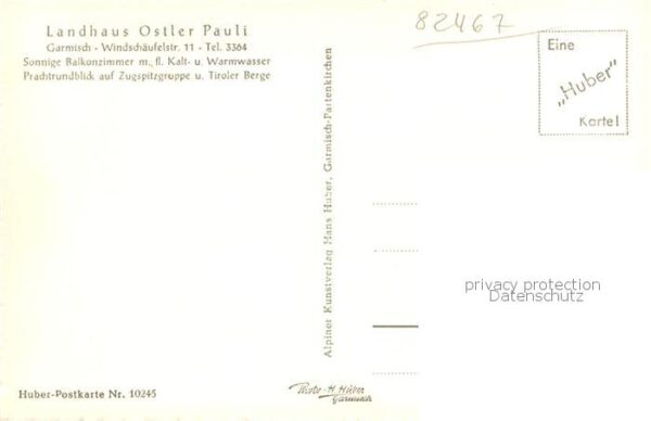 Garmisch-Partenkirchen Landhaus Ostler Pauli Aussenansicht – Bild 2