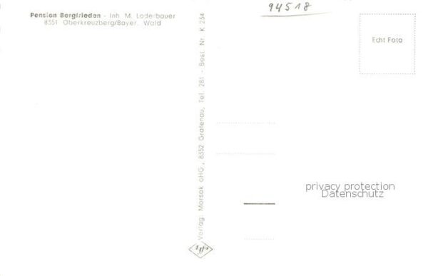 Oberkreuzberg Pension Bergfrieden Aussenansicht – Bild 2