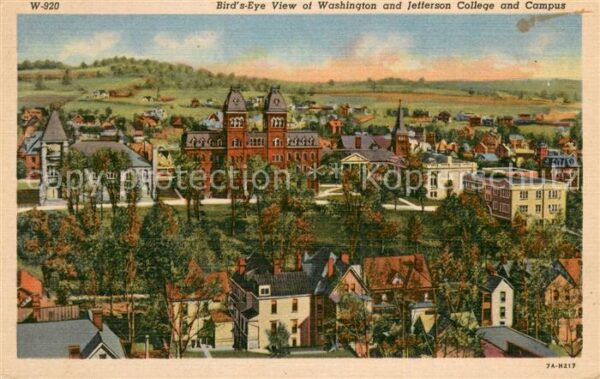 Washington Pennsylvania Washington and Jefferson College and Campus