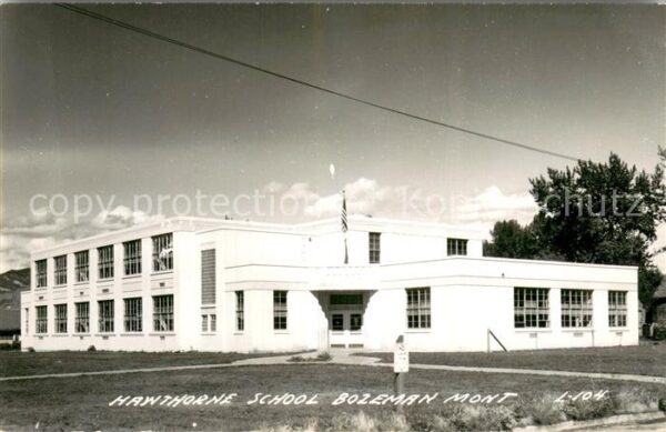 Bozeman Montana Hawthorne School Aussenansicht