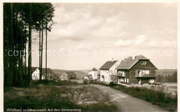 Wildbad Schwarzwald Auf dem Sommerberg
