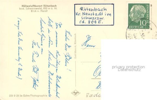 Roetenbach Baden Gesamtanischt – Bild 2