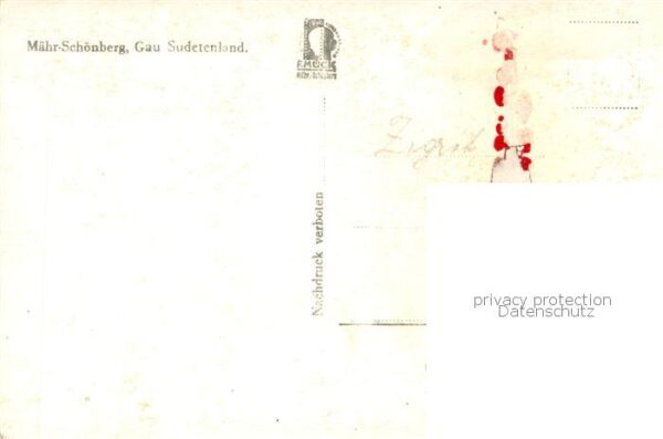 Maehr.Schoenberg Panorama Gau-Sudentenland – Bild 2