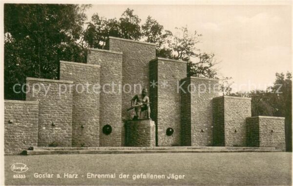 Goslar Ehrenmal d. gefallenen Jaeger