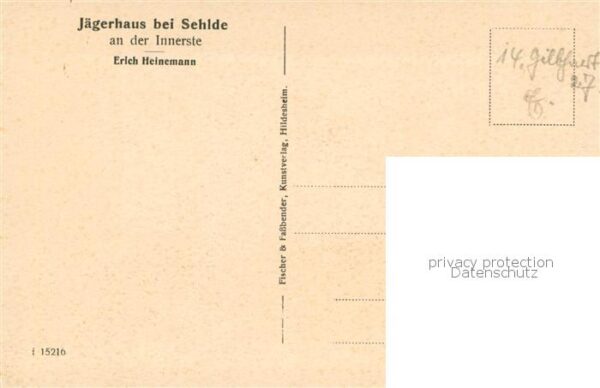 Sehlde Leine Hildesheim Jaegerhaus Aussenansicht – Bild 2
