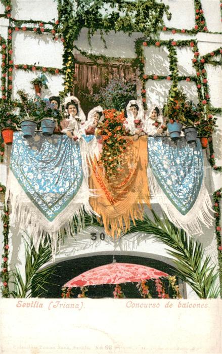 Sevilla Andalucia ES Concurso de balcones