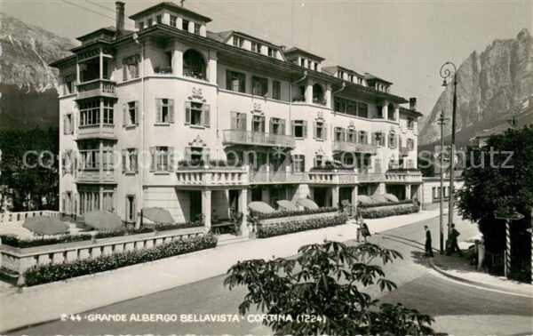 Cortina d Ampezzo Grande Albergo Bellavista Aussenansicht