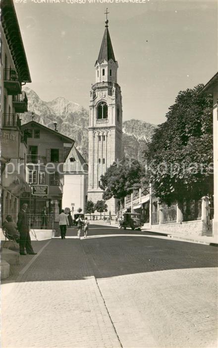Cortina d Ampezzo corso Vittorio Emanuele