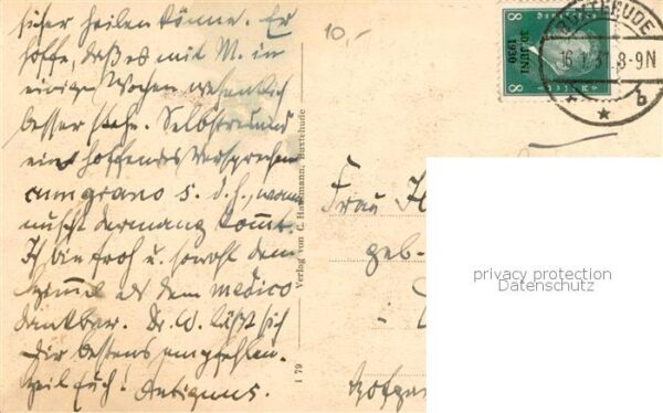 Buxtehude Teilansicht m. Hund – Bild 2