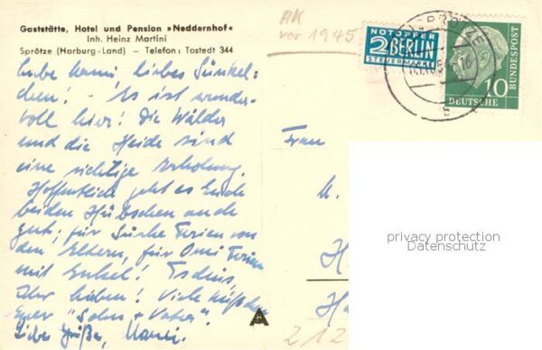 Sproetze Gaststaette-Hotel Neddernhof Aussenansicht – Bild 2