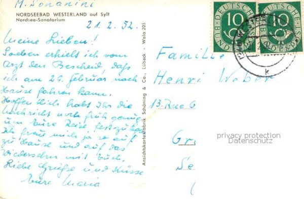 Westerland Sylt Nordsee-Sanatorium – Bild 2