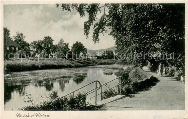 Rinteln Partie am Wasser