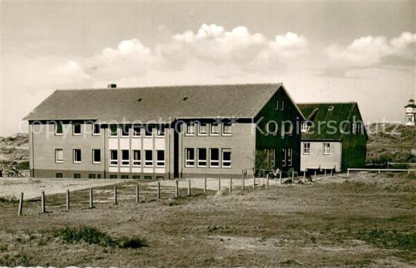 Langeoog Nordseebad Schullandheim Kajuete Aussenansicht