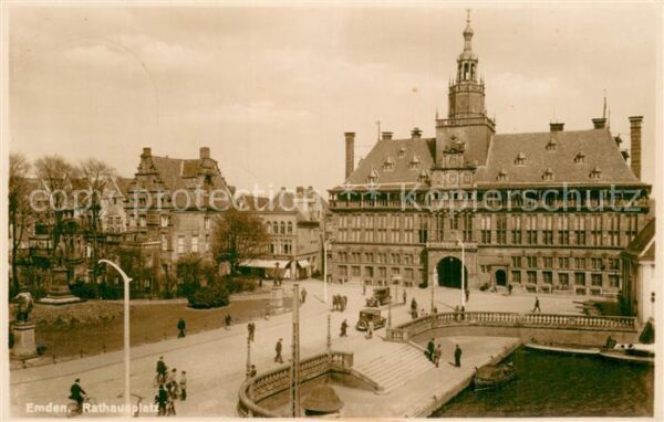 Emden  Ostfriesland Rathausplatz