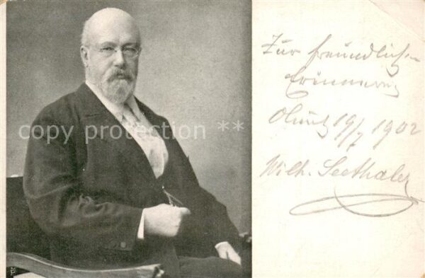 Olmuetz Olomouc CZ Chef-Red. Maehrisches Tagblatt Portrait