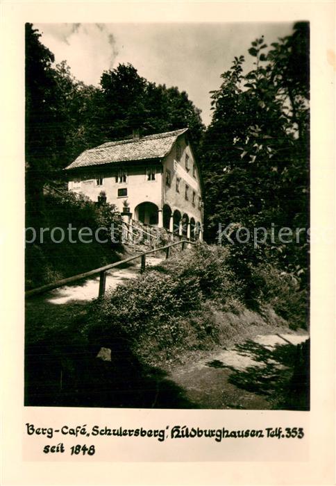 Hildburghausen Berg-Cafe Schulersberg Aussenansicht