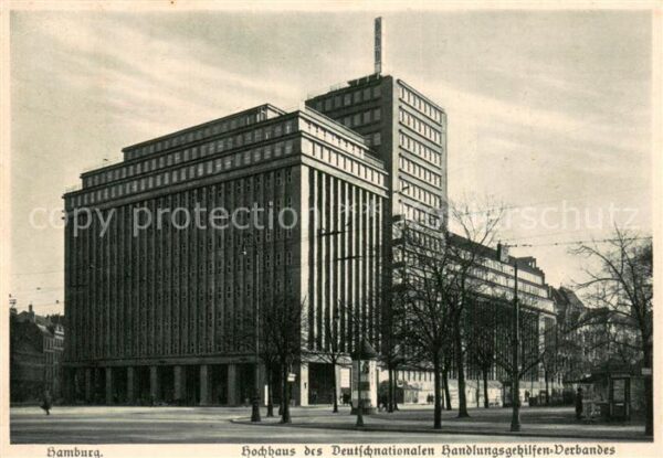 Hamburg Hochhaus d. Deutschnationalen Handlungsgehilfen-Verbandes