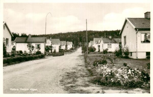 Hofors Sweden Vackra vaegen