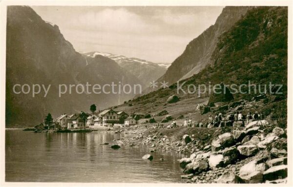 Gudvangen Norge Panorama