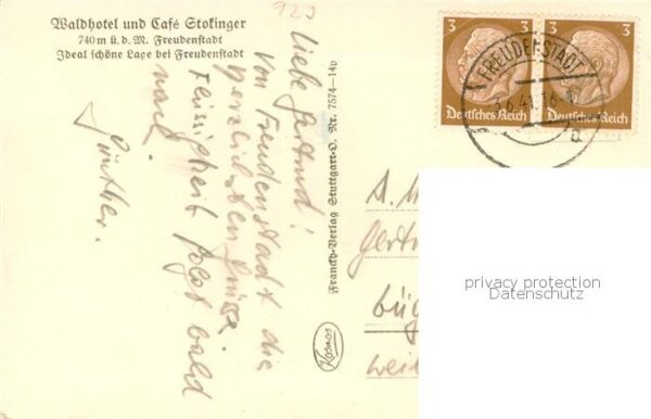 Freudenstadt Waldhotel Cafe Stokinger – Bild 2