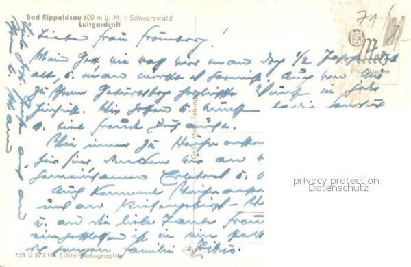 Bad Rippoldsau Schwarzwald Luitgardstift – Bild 2