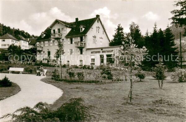 Herrenalb Bad Herrenalb Pension Breithaupt