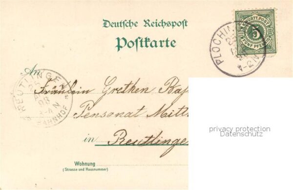 Karlsruhe Baden Residenzschloss Badische Volkstracht Schwarzwaldhaus Stadtgarten – Bild 2