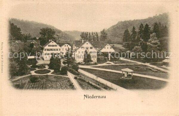 Niedernau Bad Panorama