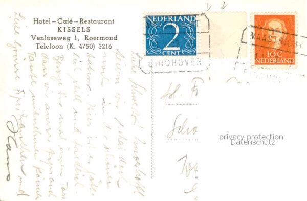 Roermond NL Hotel Restaurant Kissels Fliegeraufnahme – Bild 2