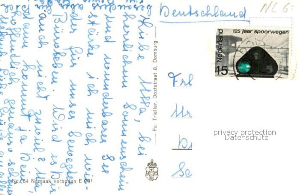 Domburg NL Ooststraat met Gemeentehuis – Bild 2
