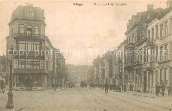 Liege Luettich Rue des Guillemins
