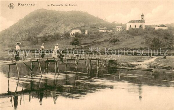 Rochehaut Belgie La Passerelle de Frahan