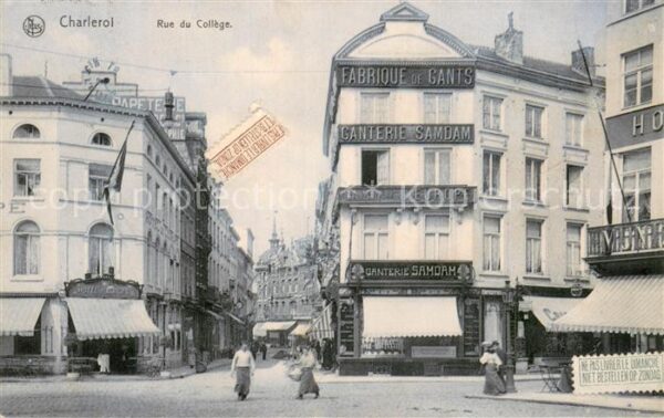 Charleroi Wallonie Rue du College