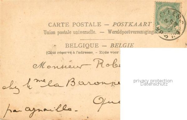 Bruxelles Bruessel Maison Communale d Ixelles – Bild 2