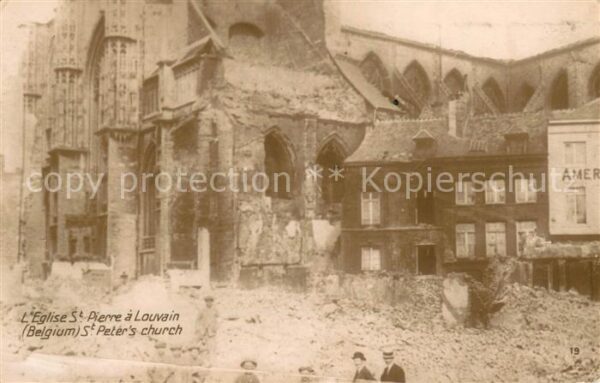 Louvain Flandre Eglise St Pierre