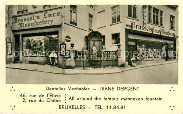 Bruxelles Bruessel Brussels Lace Manufactory