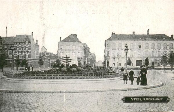 Ypres Ypern Ieper Place de la Gare