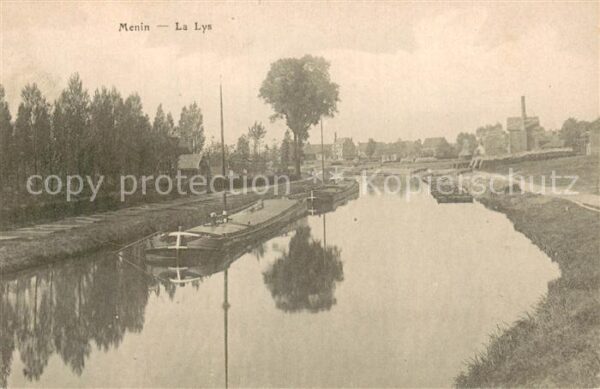 Menin Menen Belgie La Lys