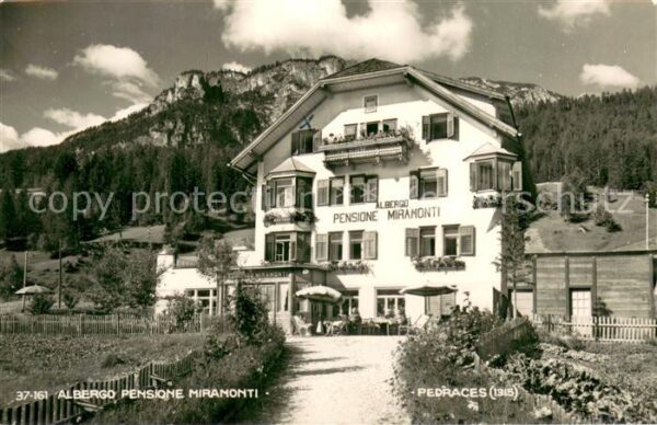 Pedraces Bozen Suedtirol IT Albergo Pensione Miramonti