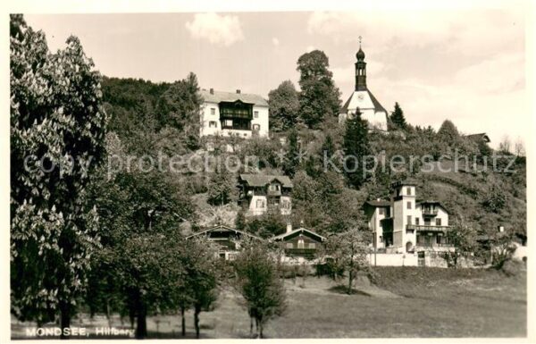 Mondsee Salzkammergut AT Hilfberg Kirche