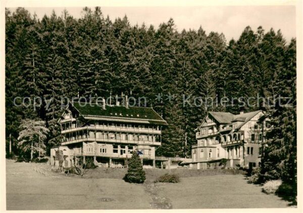 Freudenstadt Cafe und Waldhotel Stokinger im Schwarzwald