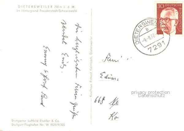 Dietersweiler mit Freudenstadt im Hintergrund – Bild 2