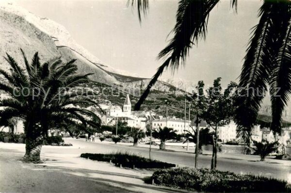 Makarska Croatia Uferstrasse