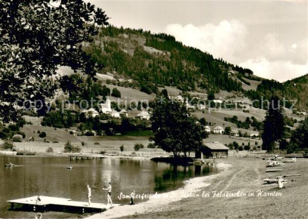 St Urban Kaernten AT Sommerfrische Badesee