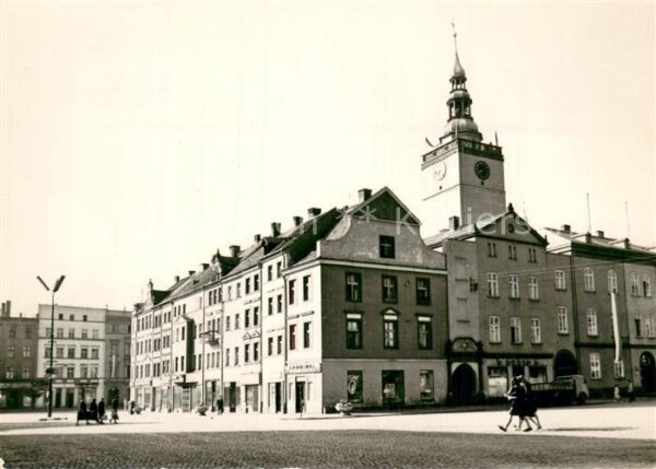 Dzierzoniow Reichenbach Niederschlesien PL Rynek Marktplatz