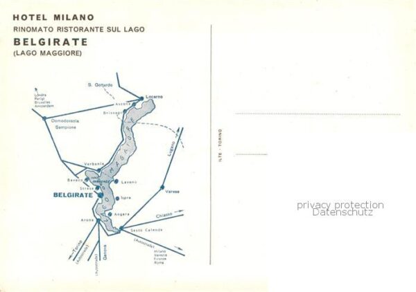 Belgirate Lago Maggiore Hotel Milano – Bild 2