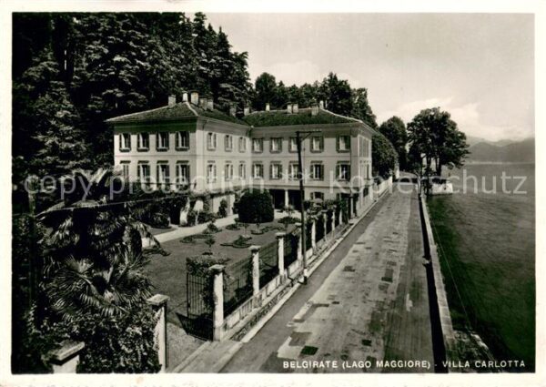 Belgirate Lago Maggiore Villa Carlotta