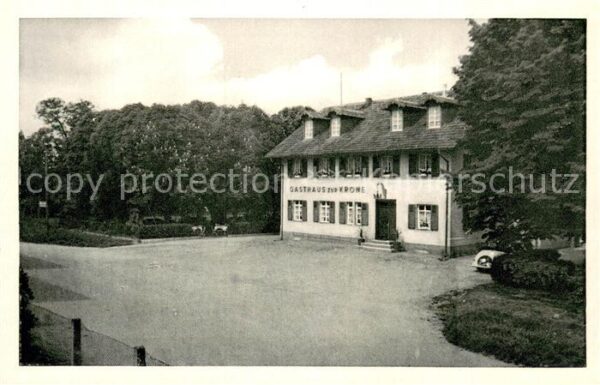 Haltingen Gasthaus zur Krone