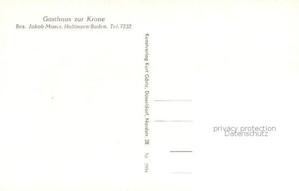Haltingen Gasthaus zur Krone – Bild 2
