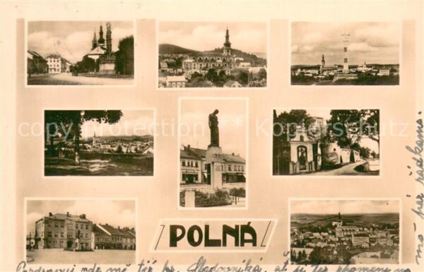 Polna CZ Stadtansichten Denkmal